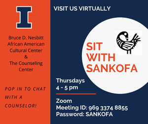 Sit with Sankofa Graphic